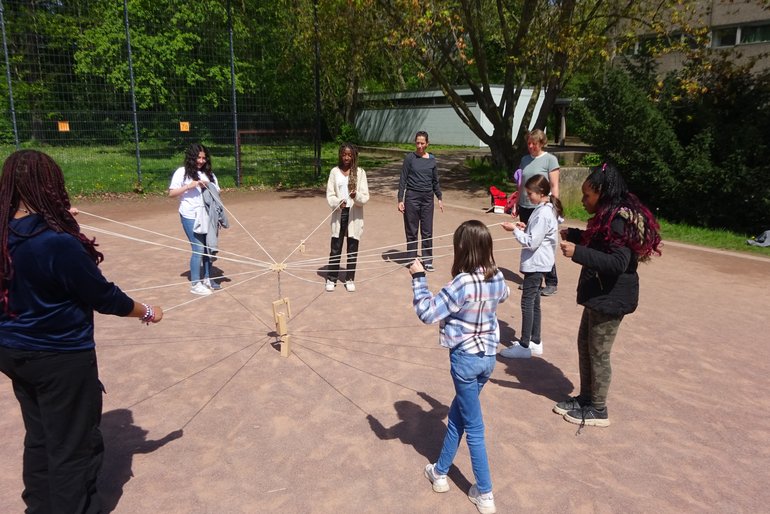 Kinder beim spielen, ©Mechthild Böll