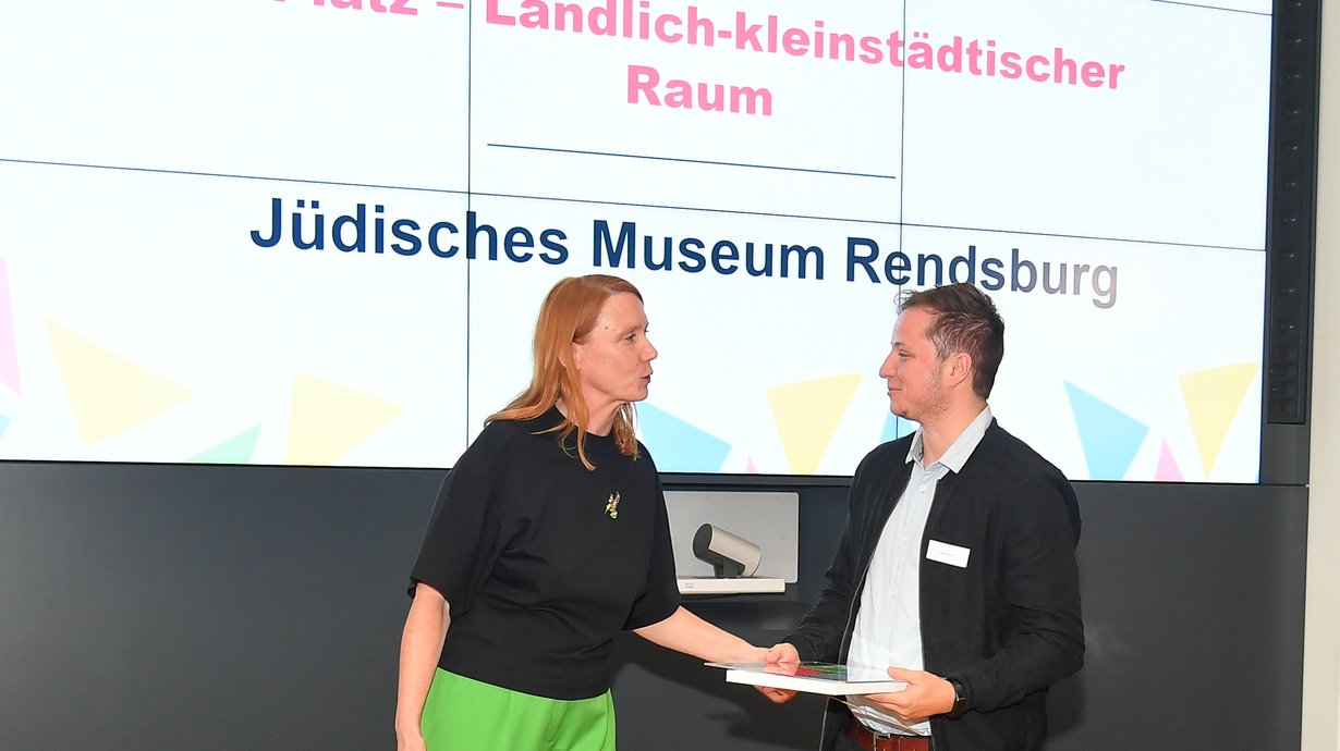 Ländlich - kleinstädtischer Raum: 2. Preis ging an das Jüdische Museum Rendsburg / Foto: Jörg Puchmüller