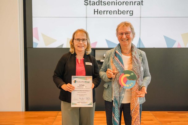 3. Platz Soziales Stadtseniorenrat e. V., Herrenberg @Commerzbank-Stiftung, Fotograf: Mirco Lilge 