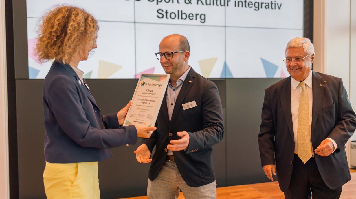Preisübergabe @Commerzbank-Stiftung, Fotograf: Mirco Lilge