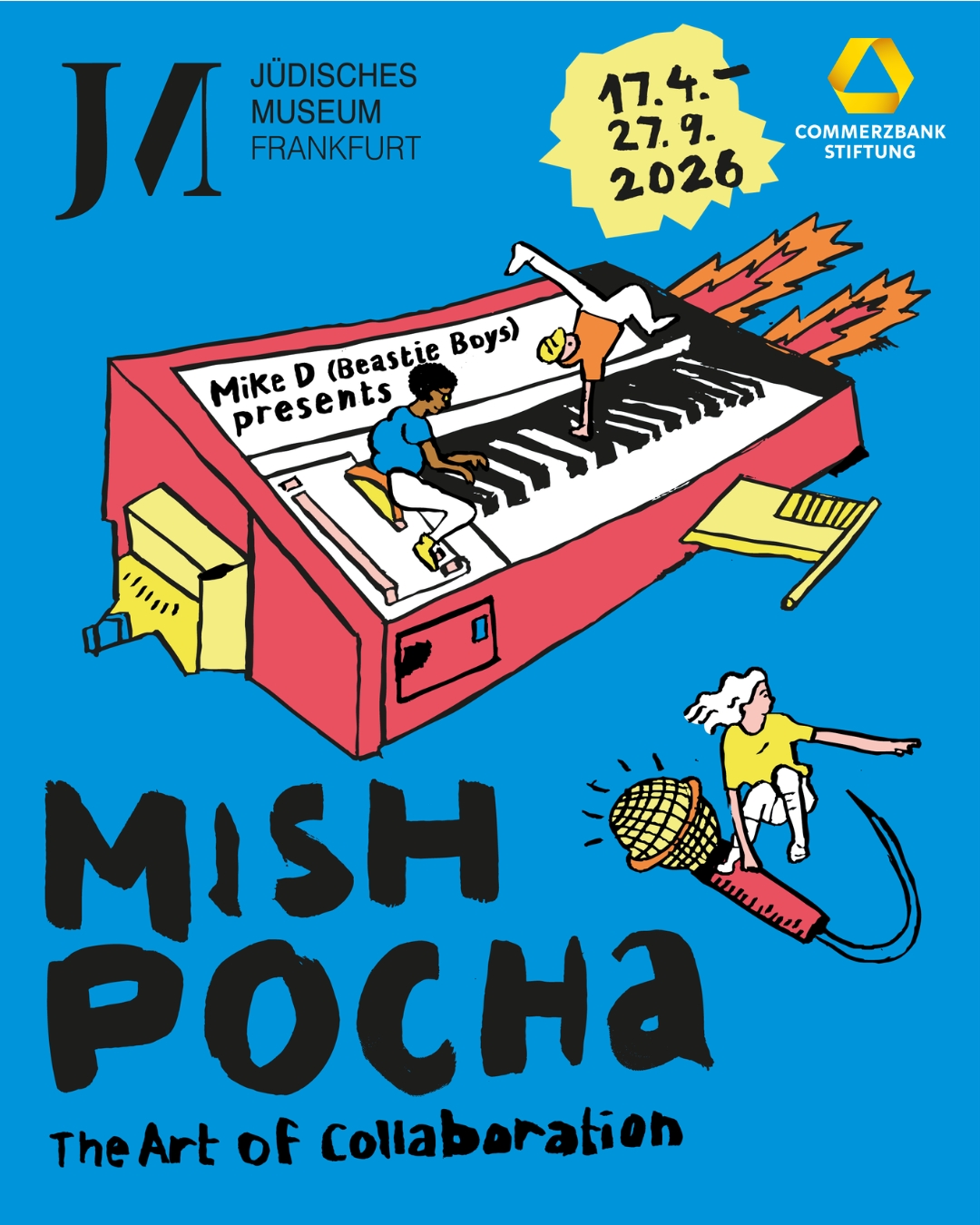 Aufgepasst: Ausstellungsstart!🎭<br />
Unser Förderpartner, das Jüdische Museum Frankfurt, startet heute mit „MISHPOCHA – The Art of Collaboration“.<br />
<br />
Im Zentrum steht „Mishpocha“, das jiddische Wort für Familie. Doch hier wird Familie neu gedacht: als vielfältige, kreative Stadt-Community, die durch Zusammenarbeit wächst und gesellschaftlichen Zusammenhalt stärkt. 💛<br />
<br />
Die interaktive Ausstellung lädt dazu ein, Zugehörigkeit, Vielfalt und Zusammenarbeit neu zu entdecken! Mit Kunst, Klang, multimedialen Formaten und eigenen kreativen Beiträgen.✨<br />
<br />
👉 Interessiert? Weitere Informationen findest Du im Link in der Bio. Die Ausstellung läuft bis zum 27.09.2026. 📆<br />
<br />
#Mishpocha #Ausstellung #Kultur #Förderung #Frankfurt