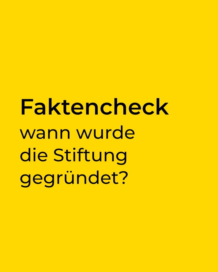 Faktencheck mit Astrid 💬✨🎥<br />
<br />
Wer sind wir eigentlich? Seit wann gibt es uns, wie viel fördern wir – und wo finde ich was? <br />
<br />
Heute gibt es einen kleinen Faktencheck rund um unsere Stiftung! 🏛️💛<br />
<br />
Unsere Vorständin Astrid Kiessling-Taskin beantwortet kurz und knapp vier Fragen rund um unser Förderengagement. Vielleicht ist ja auch das ein oder andere dabei, das ihr noch nicht über uns wusstet. 👀<br />
<br />
Film ab für unseren ersten Faktencheck! 🎬<br />
<br />
Und das war noch längst nicht alles! Freut euch auf weitere Einblicke in unsere Stiftungsarbeit, die Menschen dahinter und die Themen, die uns bewegen. 💛<br />
<br />
➡️Ihr möchtet noch mehr über uns erfahren? Dann schaut auf unserer Website vorbei! <br />
<br />
www.commerzbank-stiftung.de <br />
<br />
#CommerzbankStiftung #DieTeilhabeStiftung #Faktencheck #Stiftungsarbeit #behindthescenes